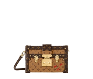 Louis Vuitton, Monogram Reverse Canvas Petite Malle