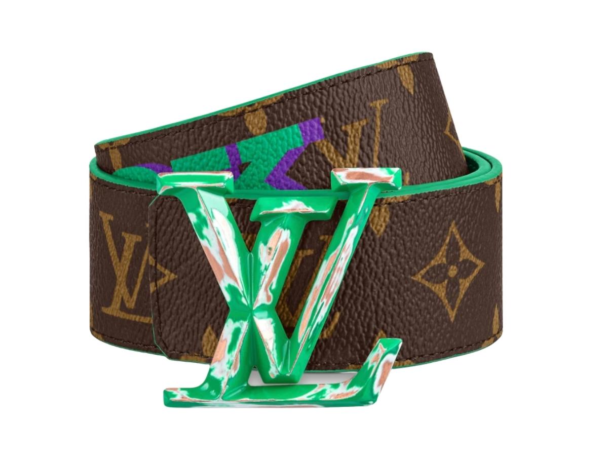 Louis Vuitton Leather LV Pyramide Cities Exclusive Reversible Belt - 3 –  LuxeDH