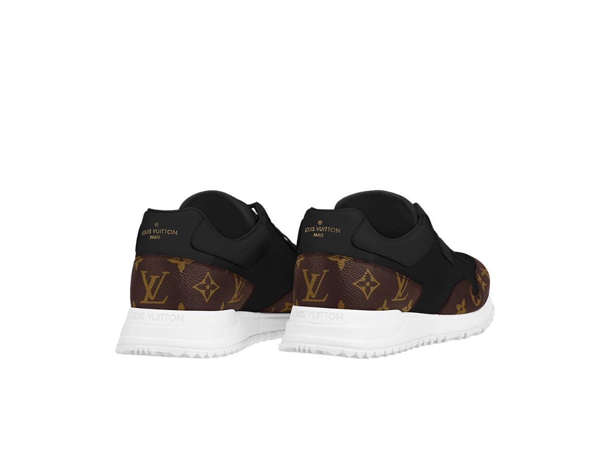 Louis Vuitton Brown Monogram Canvas and Mesh Run Away Sneakers