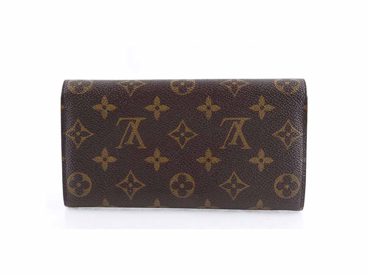 Louis Vuitton Monogram Sarah Wallet, Brown