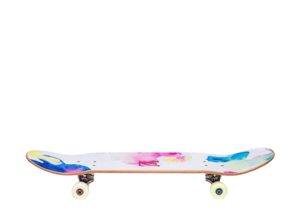 Louis Vuitton Skateboard Watercolor