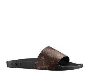 Buy Louis Vuitton Waterfront Mule In Rubber Outsole With Monogram Rubber Macassar at Sasom – Authentic and Ready to Ship