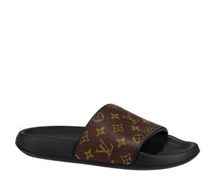 Buy Louis Vuitton Waterfront Mule In Rubber Outsole With Monogram Rubber Macassar at Sasom – Authentic and Ready to Ship