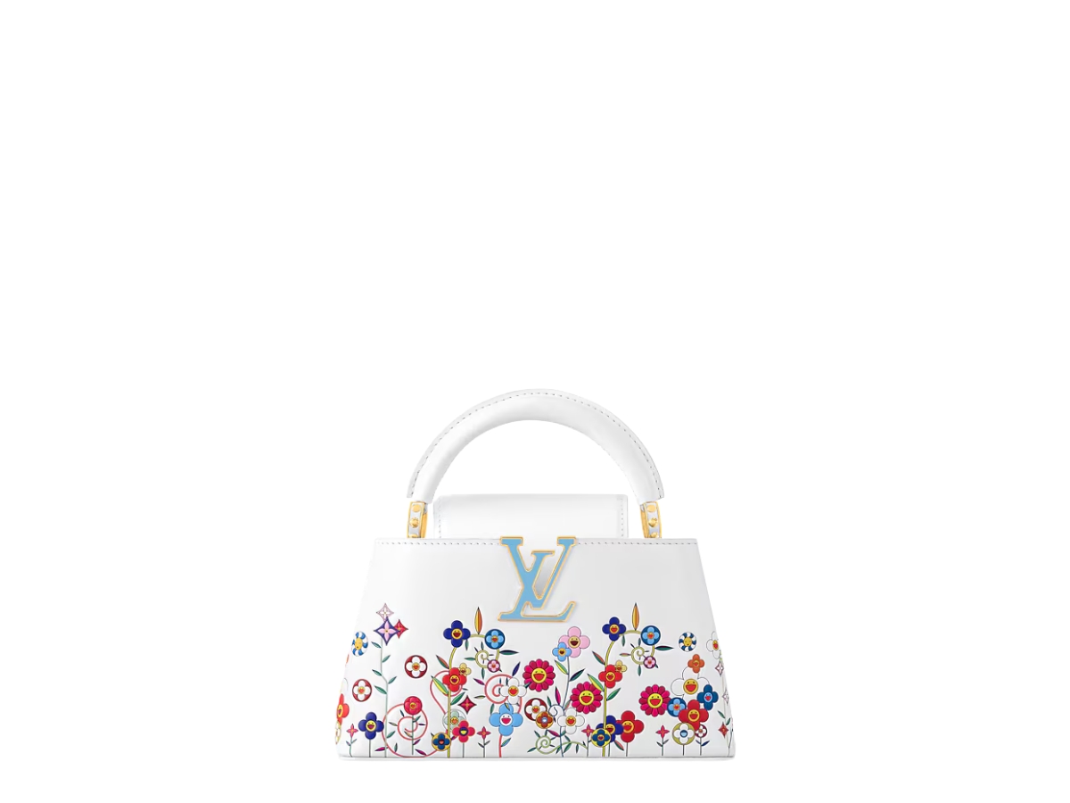Louis Vuitton X Takashi Murakami Capucines East-West Mini In