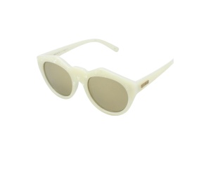 Buy Le Specs Neo Noir 1502115 In Marble White Plastic Frame With Gold Lenses at Sasom – Authentic and Ready to Ship