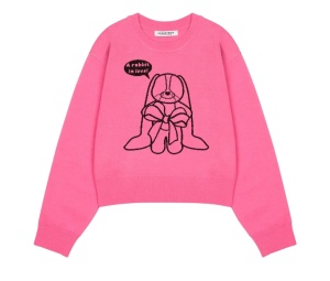 Buy LUVISTRUE Am Cute Rabbit Knit Pink at Sasom – Authentic and Ready to Ship