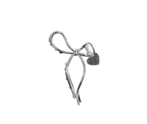 LUVISTRUE NM Ribbon Hair Pin Silver