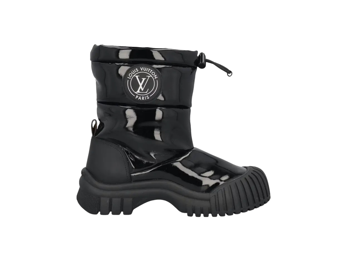 Buy Louis Vuitton Patent Boots Black at Sasom – Authentic and Ready to Ship