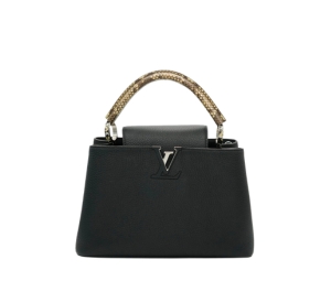 Buy Louis Vuitton Capucines MM Taurillon Python Handle Black at Sasom – Authentic and Ready to Ship