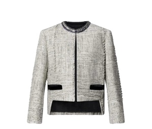 Buy Louis Vuitton Tweed Blazer Grey at Sasom – Authentic and Ready to Ship