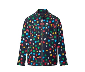 Buy Louis Vuitton x Yayoi Kusama Painted Dots Denim Jacket Indigo Blue at Sasom – Authentic and Ready to Ship