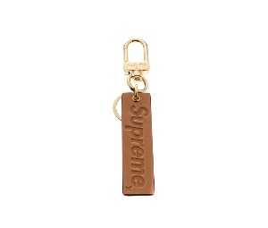 Buy Louis Vuitton Supreme Logo Keychain Brown at Sasom – Authentic and Ready to Ship