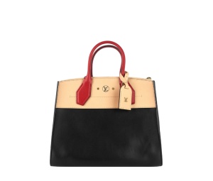 Buy Louis Vuitton City Steamer MM Bourgogne Tote Bag Creme at Sasom – Authentic and Ready to Ship