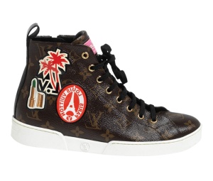 Buy Louis Vuitton Monogram Canvas High Top Sneakers Brown at Sasom – Authentic and Ready to Ship