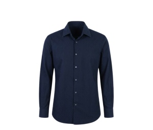 Buy Louis Vuitton Monogram Long-Sleeved Shirt Navy at Sasom – Authentic and Ready to Ship