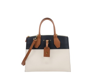 Buy Louis Vuitton City Steamer MM Bag Beige Black Brown at Sasom – Authentic and Ready to Ship