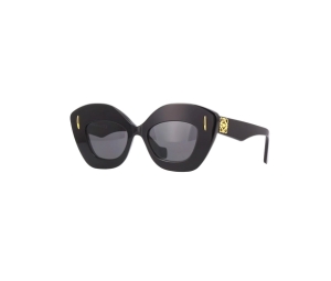 Buy Loewe Anagram In Acetate Cat Eye Shiny Black at Sasom – Authentic and Ready to Ship