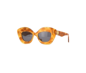 Buy Loewe Anagram In Acetate Cat Eye Shiny Milky Havana at Sasom – Authentic and Ready to Ship