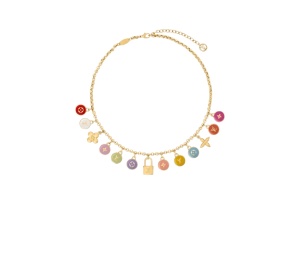 Buy Louis Vuitton Confetti Necklace Multicolored at Sasom – Authentic and Ready to Ship