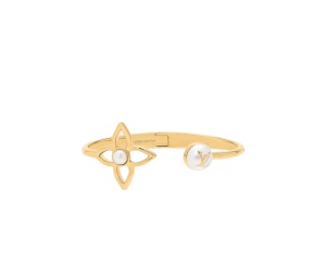 Buy Louis Vuitton Pearly Flower Bracelet Gold at Sasom – Authentic and Ready to Ship