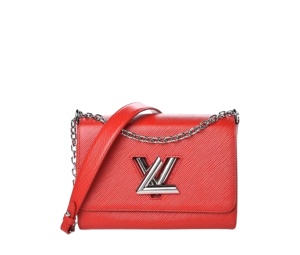 Buy Louis Vuitton Crossbody Twist In Coquelicot Epi  Leather MM With Silver Hardware at Sasom – Authentic and Ready to Ship