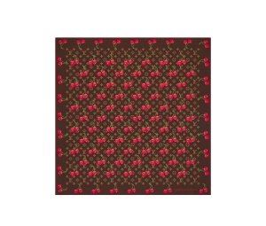 Buy Louis Vuitton X Murakami Square Fabric Monogram Cerise 90 Model Brown at Sasom – Authentic and Ready to Ship
