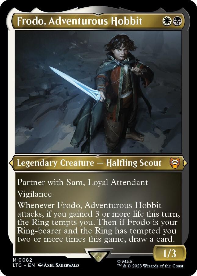 Mythic Commander SASOM | āļāļāļāļŠāļ°āļŠāļĄ Magic The Gathering Frodo, Adventurous Hobbit (Display ...