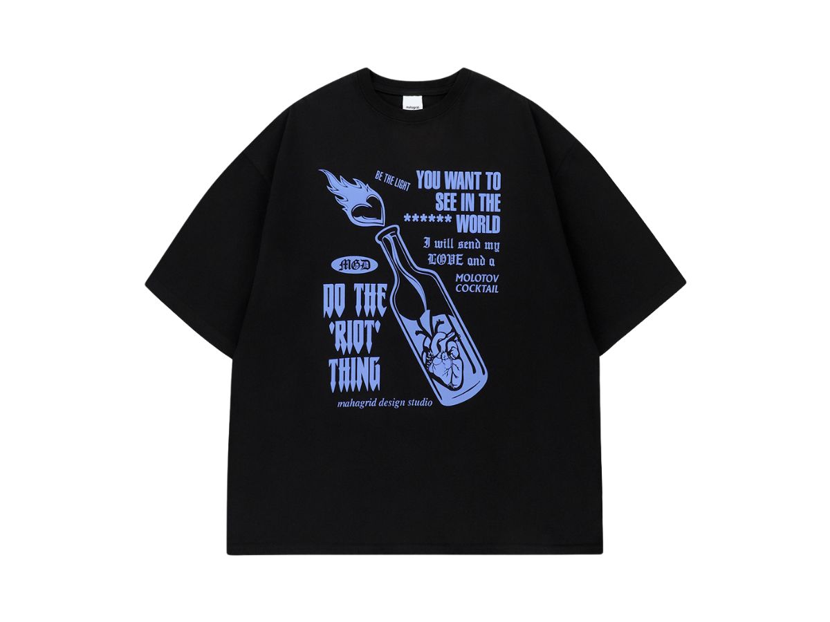 【mahagrid】24SS★ COCKTAIL TEE ช้อป Mahagrid Cocktail Tee Blackของแท้ที่ SASOM