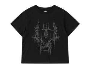 【mahagrid】24SS★ CRASH TEE mahagrid】24SS☆ CRASH TEE Shipping Begin 7/14]CRASH TEE