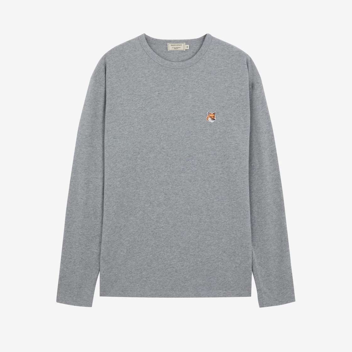https://d2cva83hdk3bwc.cloudfront.net/maison-kitsune-fox-head-patch-regular-long-sleeve-t-shirt-grey-melange-2.jpg