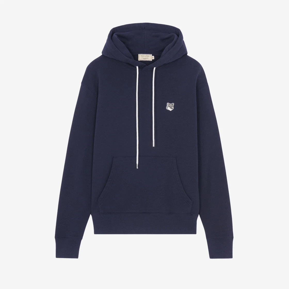 https://d2cva83hdk3bwc.cloudfront.net/maison-kitsune-grey-fox-head-patch-classic-hoodie-navy-2.jpg