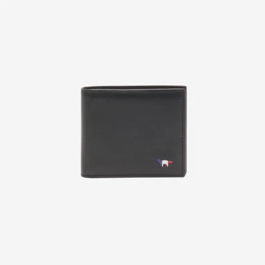 Buy Maison Kitsune Tricolor Fox Compact Bifold Wallet Black at Sasom – Authentic and Ready to Ship