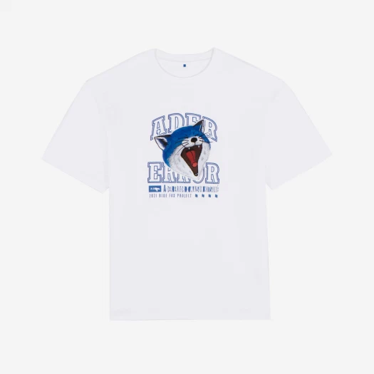 Maison Kitsune x Ader Error Yawn Fox T-Shirt Off White