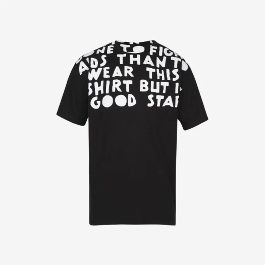 Buy Maison Margiela AIDS Jersey T-Shirt Black at Sasom – Authentic and Ready to Ship