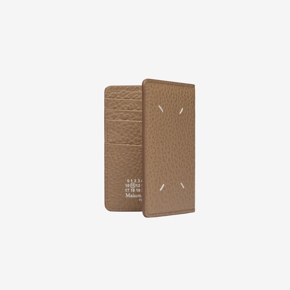★送料・関税込★ Maison Margiela Bovine Leather Card Holder Maison Margiela - WALLET SLIM 2 GRAINY LEATHER | HBX
