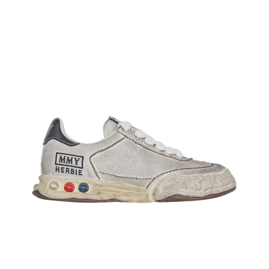 Maison Mihara Yasuhiro Herbie OG Sole Distressed Canvas Low