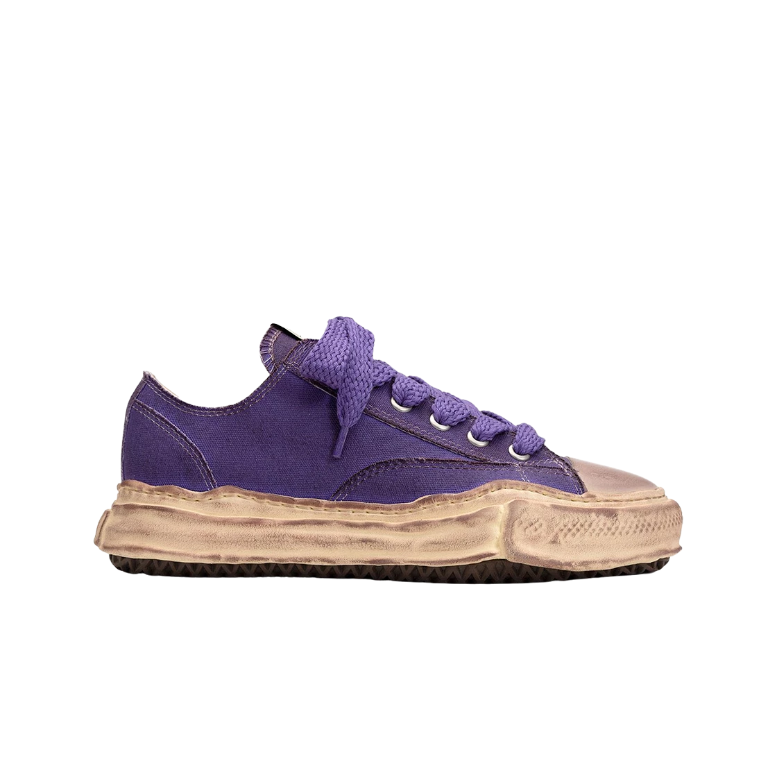 https://d2cva83hdk3bwc.cloudfront.net/maison-mihara-yasuhiro-peterson-og-sole-dr-canvas-low-top-sneakers-purple-2.jpg