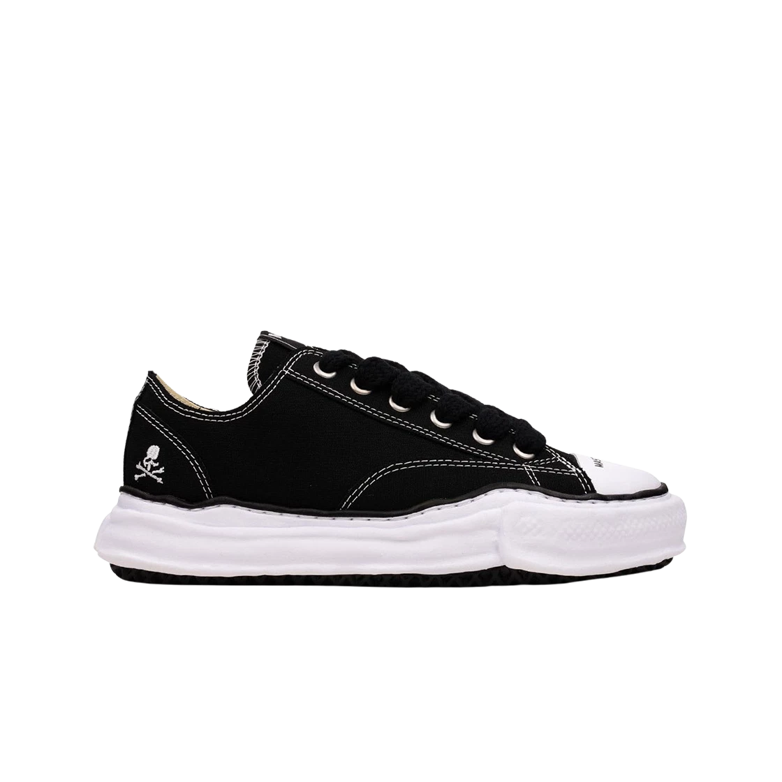 https://d2cva83hdk3bwc.cloudfront.net/maison-mihara-yasuhiro-x-mastermind-x-phenomenon-peterson-og-sole-canvas-low-top-sneakers-black-type-b-2.jpg