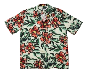 MAKAI FLORENCE Lyocell Hawaiian Shirt