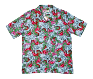 MAKAI POHELA Lyocell Hawaiian Shirt