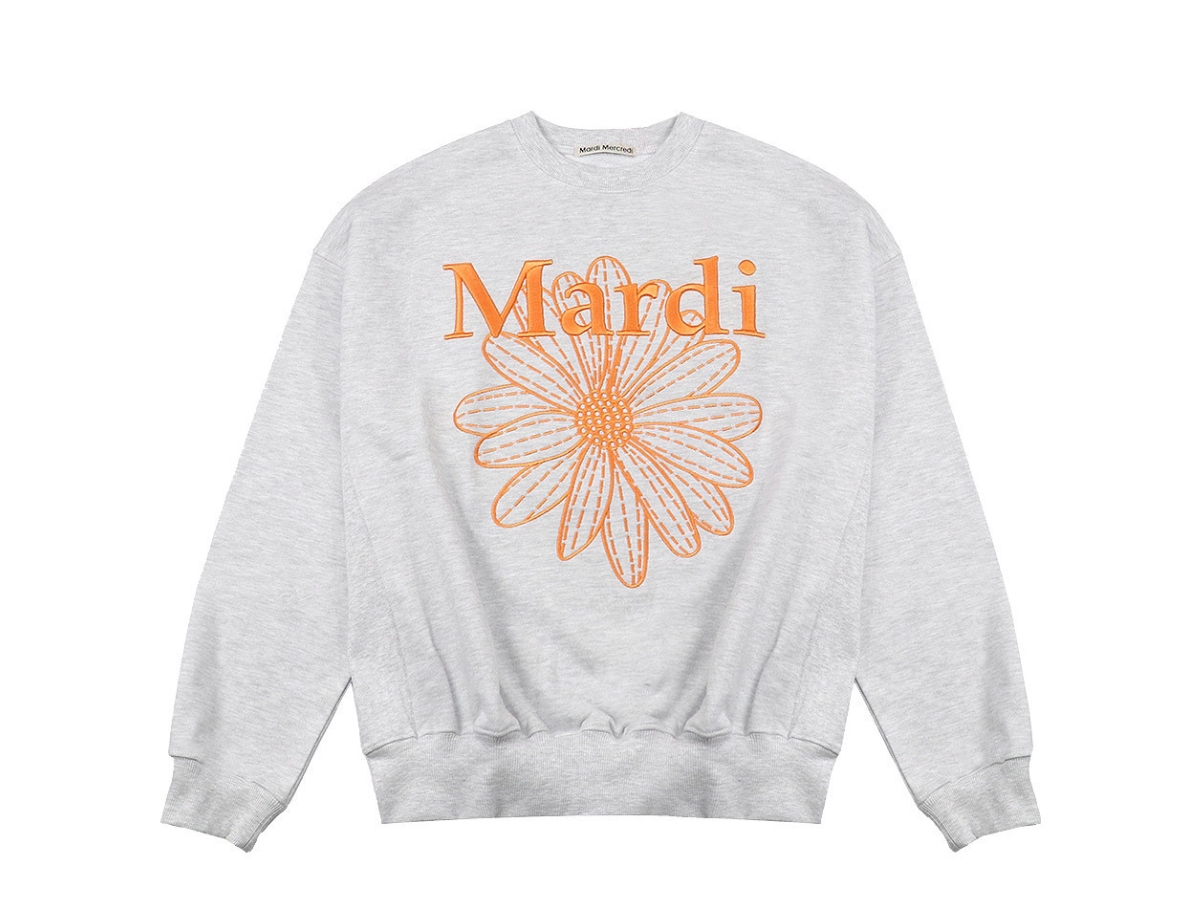 ★MARDI MERCREDI★UNISEX TSHIRT LONG SLEEVE FLOWERMARDI MUSINSA | MARDI MERCREDI UNISEX TSHIRT LONG SLEEVE