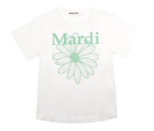 Mardi Mercredi T-Shirt Flowermardi Ivory Mint