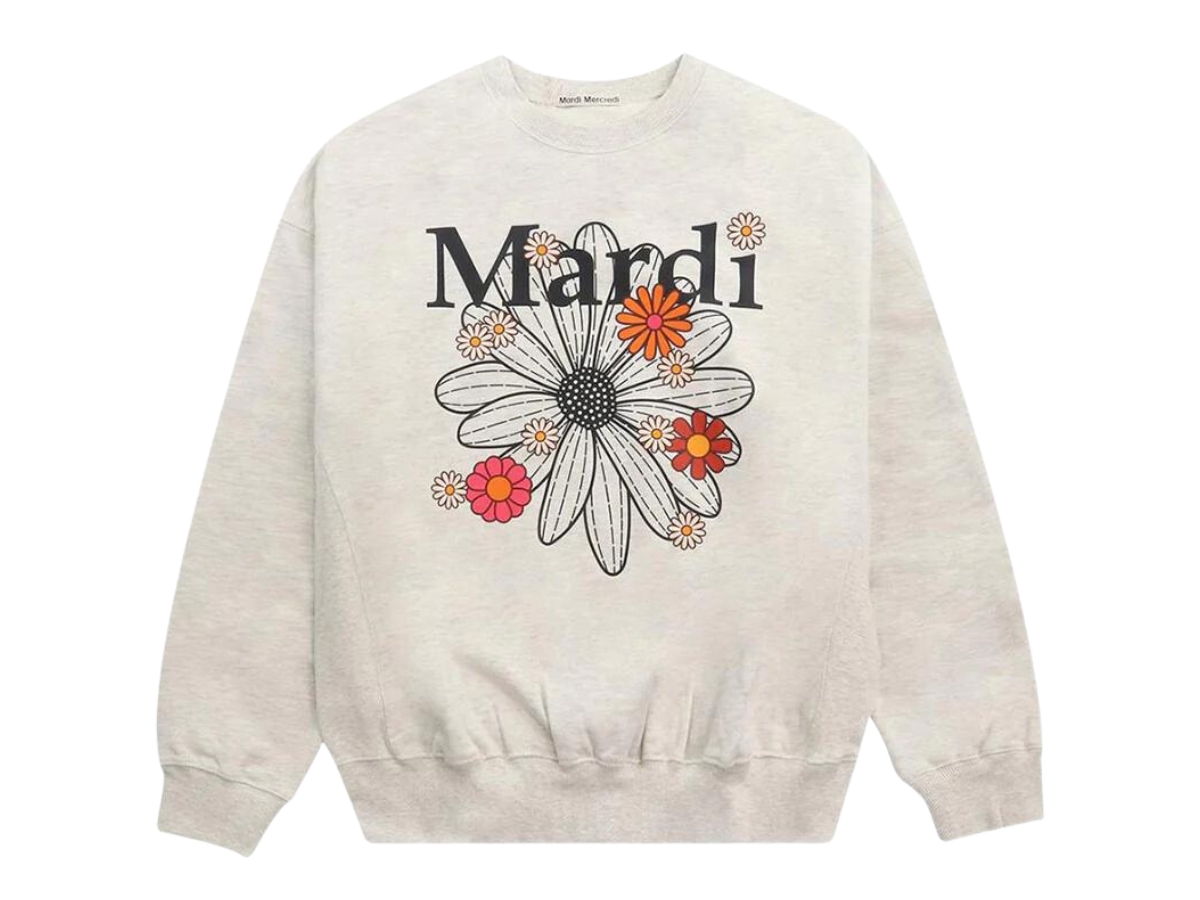 mardi mercredi SWEATSHIRT FLOWERMARDI-