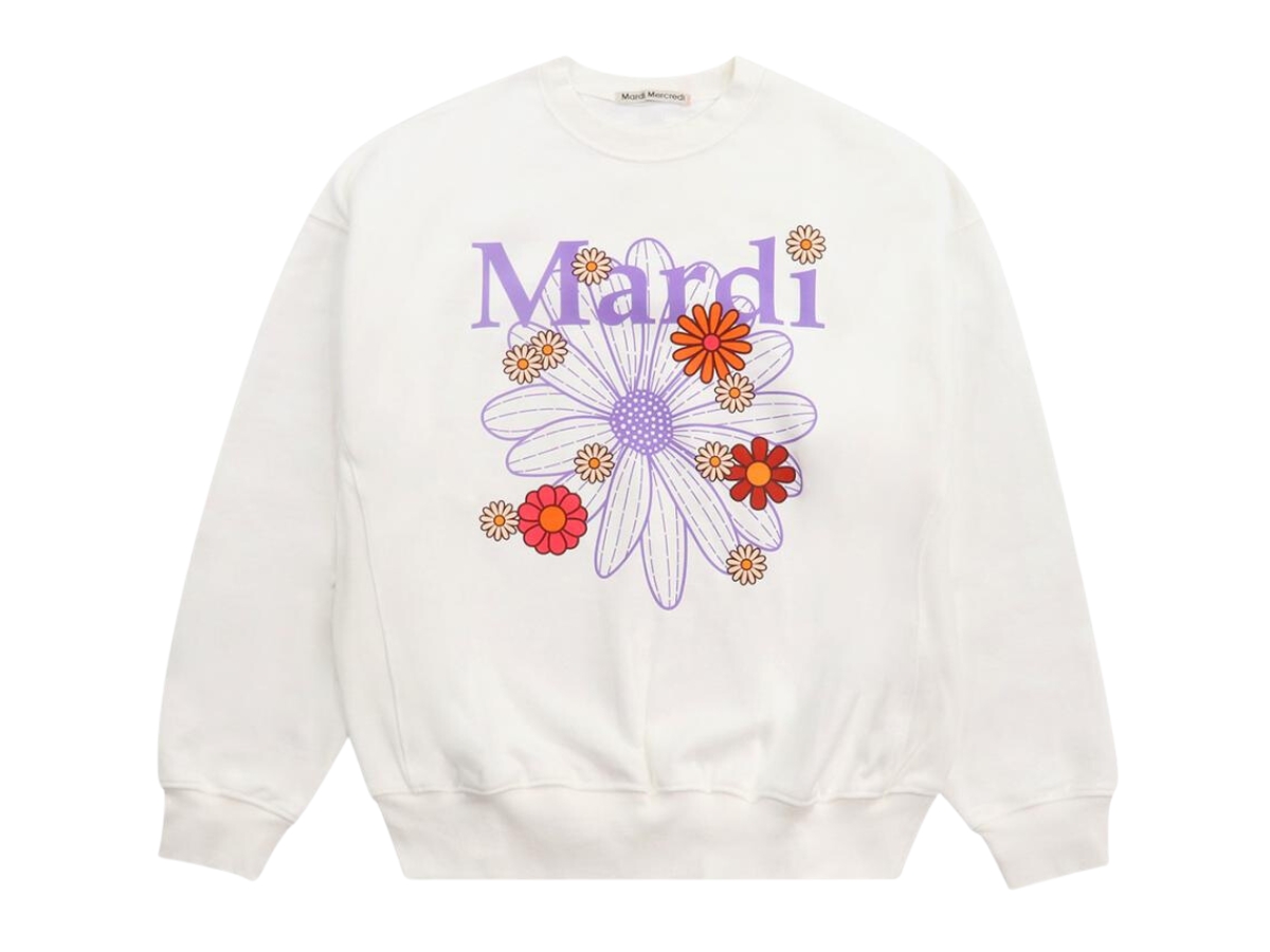SASOM | apparel Mardi Mercredi Sweatshirt Flowermardi Blossom