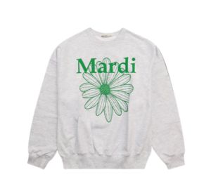 Buy Mardi Mercredi Sweatshirt Flowermardi Heather Green at Sasom – Authentic and Ready to Ship