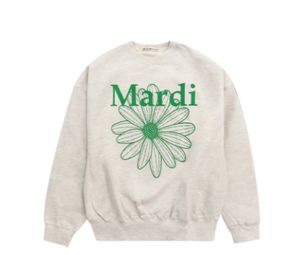 Mardi Mercredi Sweatshirt Flowermardi Oatmeal Green