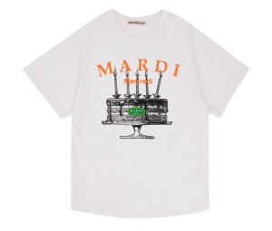 Buy Mardi Mercredi T-shirt Birthday Cake Ivory at Sasom – Authentic and Ready to Ship