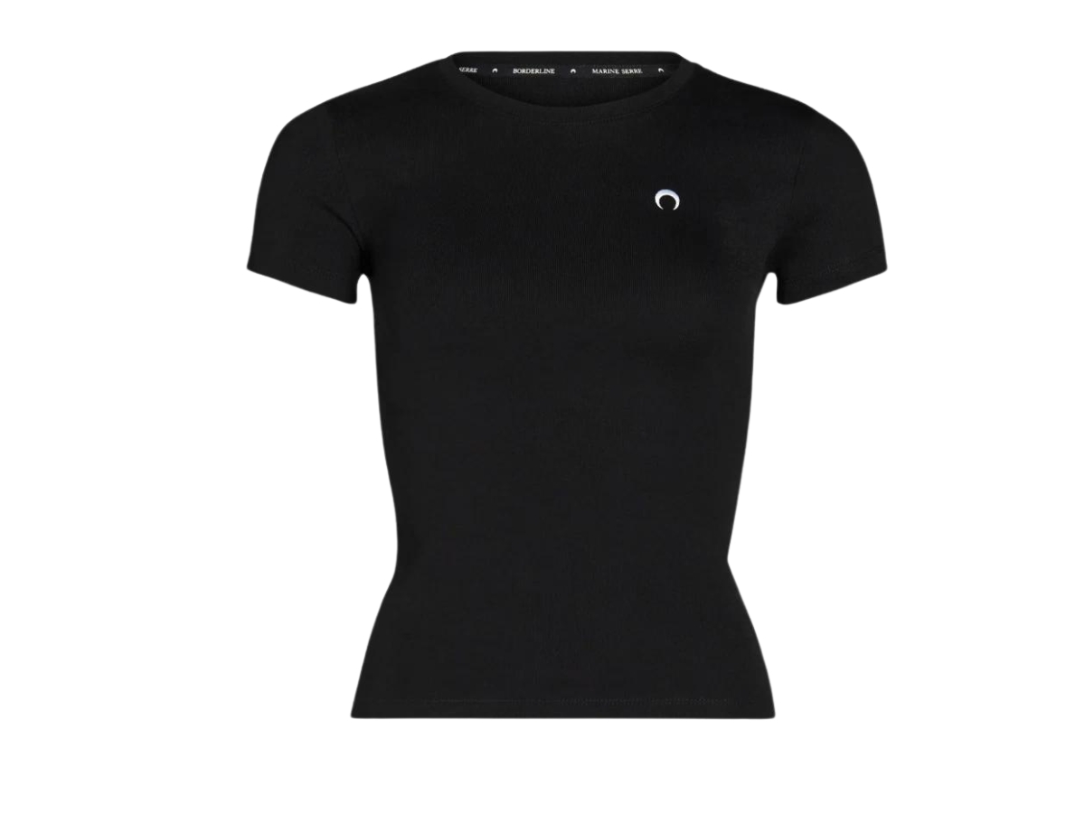 MARINE SERRE◇Tシャツ/S/コットン/WHT/WTO067 Tシャツ