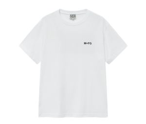 ★Marithe + Francois Girbaud★ AEROCOOL CLASSIC LOGO TEE bla Marithe Francois Girbaud Aerocool Classic Logo Tee White
