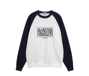 Marithe Francois Girbaud Classic Logo Color Block Raglan